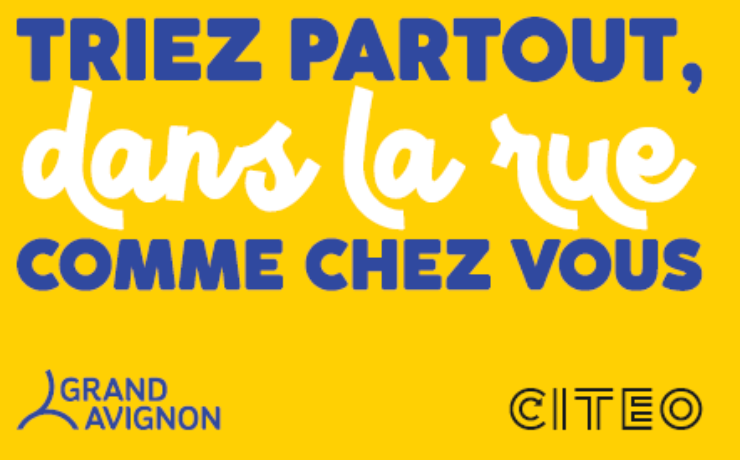 Triez partout, dans la rue comme chez vous