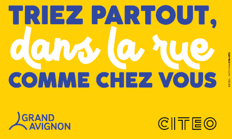 Triez partout, dans la rue comme chez vous